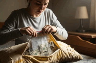 Divorciada, mi esposo me lanzó una vieja almohada con una mueca de desprecio. Cuando la abrí para lavarla………..