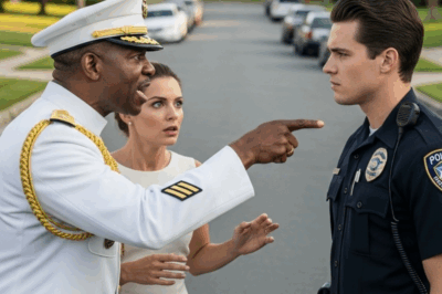 Policías racistas esposan a una mujer negra — Su llamada a su esposo destruye………..