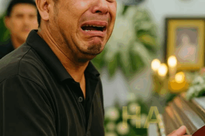 La esposa murió de un infarto, y en medio del funeral el esposo olvidó su teléfono en el ataúd… pero a medianoche……