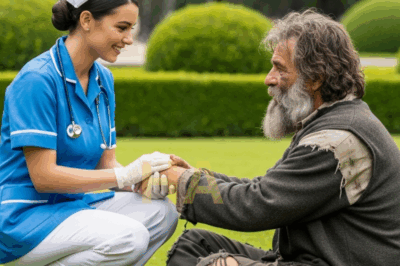 MILLONARIO SE VISTIÓ DE POBRE PARA PROBAR A SU NUEVA EMPLEADA, LO QUE ELLA HIZO CAMBIÓ………