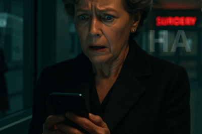 La suegra sufre un fuerte impacto al leer el mensaje que su nuera envió mientras su hijo estaba en la mesa de operaciones…..