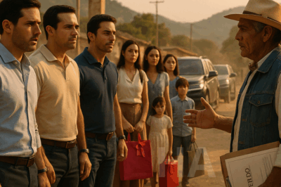 Después de dejar a su anciano padre solo en el campo durante tres años, los tres hijos se fueron a la ciudad para abrir tiendas y nunca regresaron. Solo cuando…….