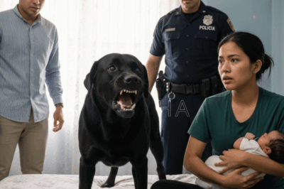 Cada noche, el perro negro de la casa gemía hacia el recién nacido, lo cual despertó la sospecha del padre. Inmediatamente llamó a la policía —y desde ese momento, descubrieron la espeluznante verdad bajo la cama.