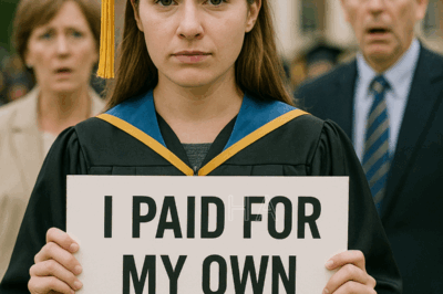 Mis padres pagaron la universidad de mi hermana pero no la mía; en la graduación se quedaron pálidos cuando descubrieron lo que hice…