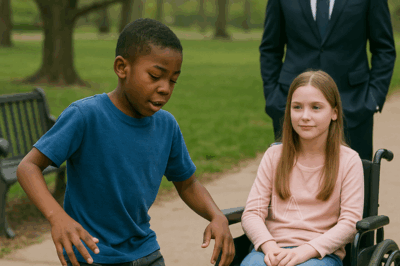 Un multimillonario encuentra a un niño negro sin hogar bailando para su hija paralítica… ¡Lo que sucede después te sorprenderá!