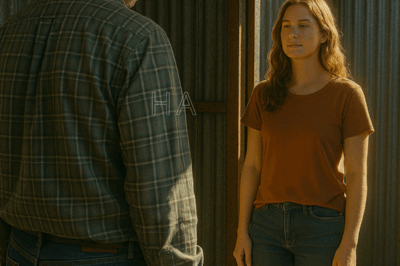 Visitando a mi hija casada, descubrí que se estaba quedando en un cobertizo de jardín con un calor de 104 °F. ¿La razón? «No se permite la entrada de extraños