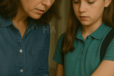 A una madre le gustan los moretones extraños en el brazo de su hija. La niña simplemente lloró: «No puedo decirlo, es una promesa».