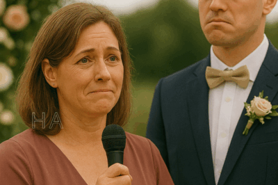 En la boda, el hijo insultó a su madre llamándola “presidiaria” y “pordiosera”, y le ordenó que se marchara. Pero ella tomó el micrófono y comenzó un discurso…