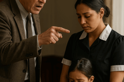 Despidió a la limpiadora… pero no imaginó lo que su hija diría!