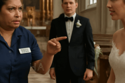 UNA EMPLEADA DE LIMPIEZA ESCUCHÓ LA CONFESIÓN DE LA NOVIA MINUTOS ANTES DE LA BODA Y a…