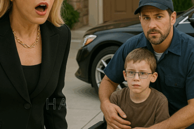 MILLONARIA DESCUBRE A SU MECÁNICO PROTEGIENDO A SU HIJO LISIADO, Y QUEDA ESPANTADA AL VER LA VERDAD…