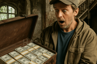 Nadie Quería Esta Mansión En Ruinas Gratis, Hasta Que Un Padre Pobre La Compró Y Descubrió $200M