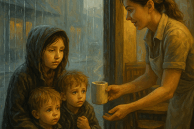 La Mujer que Adoptó a Tres Niños Abandonados — 25 Años Después, Uno Regresó con una Revelación Inesperada…