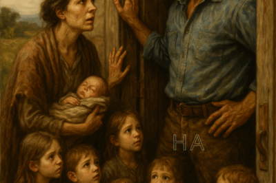 Ella Fue Expulsada del Pueblo por Tener 11 Hijos, Pero el Ranchero los Dejó Dormir en Su Casa….