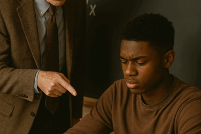 Profesor Le Dijo al Estudiante Negro: “Resuelve Esta ECUACIÓN y Mi Salario Será Tuyo” – Lo Que Pasó…