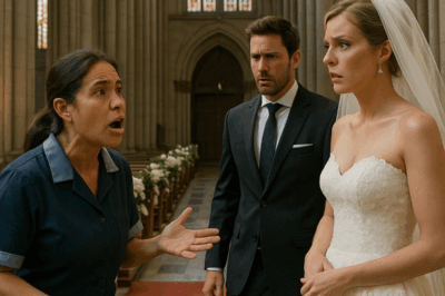 LA LIMPIADORA DIJO LA VERDAD EN EL ALTAR… Y EL MULTIMILLONARIO ROMPIÓ SU COMPROMISO…