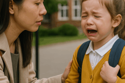 Niña se niega a ir a la escuela, siempre llora al ver al profesor de educación física – semanas después la policía investiga y descubre un secreto impactante…