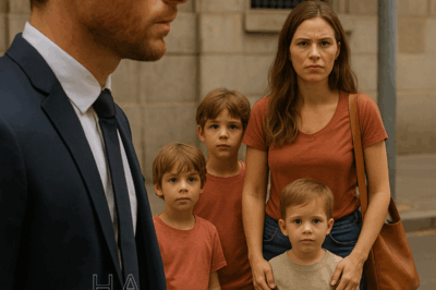 Un multimillonario vio a su exnovia —a quien había dejado hace seis años— mientras esperaba un Uber con tres niños que se parecían mucho a él. Él no sabía… que en realidad eran los hijos de Julián Castañeda.