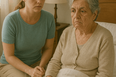 Dejé a mi suegra inválida en su nuevo hogar y mis palabras los dejaron pálidos