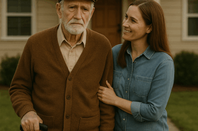 Hombre Mayor Pensó Que Su Hija Adoptiva lo Llevaría a un Asilo… Pero Lo Que Pasó Después Sorprendió…
