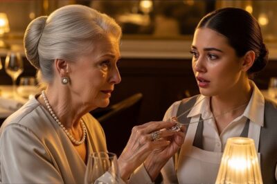 “¿De Dónde Sacaste Eso?” – Abuela Millonaria Lloró Al Ver El Collar De Una Camarera