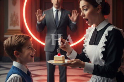 La hija del millonario solo tenía tres meses de vida, pero la sirvienta hizo algo que lo dejó en shock.