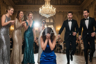 La familia de su marido la obliga a desnudarse en público para humillarla, hasta que llegan sus dos hermanos multimillonarios y…