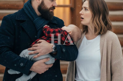 “¡NO PUEDES QUEDARTE AQUÍ CON UN NIÑO EN ESTA TORMENTA!” — gritó Camila, sin imaginar que ese desconocido que temblaba frente a ella cambiaría su vida para siempre.
