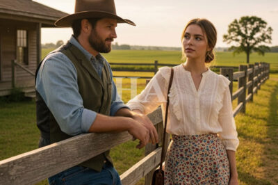 “ESTOY DESEMPLEADA, ¿HAY TRABAJO AQUÍ?” PREGUNTÓ LA JOVEN HUMILDE, SIN IMAGINAR QUE EL VAQUERO…