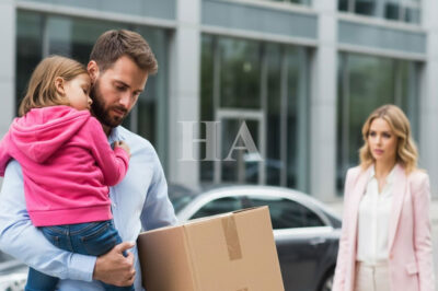 PADRE SOLTERO FUE DESPEDIDO CON SU HIJA DORMIDA EN BRAZOS, PERO LA MILLONARIA LO VIO TODO Y…