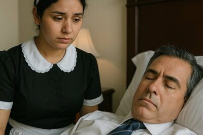 El millonario fingió dormir para poner a prueba a su tímida empleada doméstica, pero cuando abrió los ojos y vio lo que ella hacía, su corazón se detuvo… y su vida cambió para siempre aquella noche silenciosa.