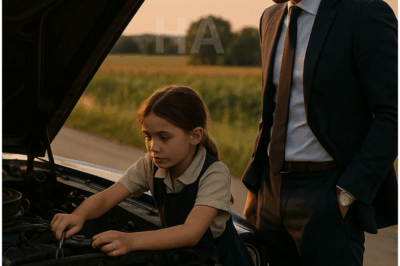 Uma menina pobre ajuda um milionário a consertar seu Mustang quando ele vê o anel no dedo dela