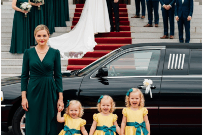 Él Invitó a Su Pobre Exesposa Para Humillarla En Su Boda—Pero Ella Llegó En Una Limusina Con Sus Trillizas…