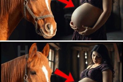 ¿UN CABALLO LA EMBARAZÓ? SU VIENTRE CRECÍA SIN PARAR, HASTA QUE DESCUBRIÓ LA VERDAD.