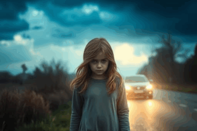 Una niña sin hogar encuentra a un millonario herido con un bebé bajo la lluvia, pero todo cambia cuando lo reconoce al instante…