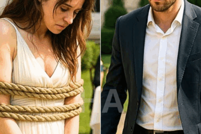 SU FAMILIA ADOPTIVA LA AMARRÓ A UN POSTE Y LA LLAMÓ FRACASADA, HASTA QUE SU ESPOSO BILLONARIO…