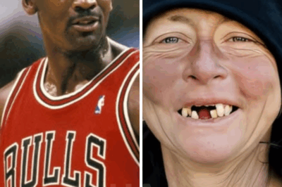 Una mujer sin hogar le pidió a Michael Jordan solo un dólar en una concurrida terminal de Chicago….