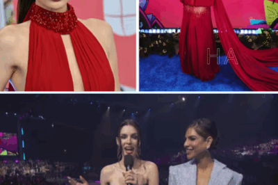 Nadia Ferreira rompe record en Premios Juventud al usar 6 vestidos diferentes en la misma noche