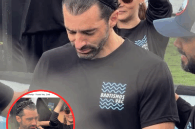 Toni Costa recibe el llamado de Dios y se bautiza