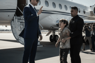 “¡No subas al avión! ¡Está a punto de explotar!” – Un niño sin hogar le gritó a un multimillonario, y la verdad asustó a todos…