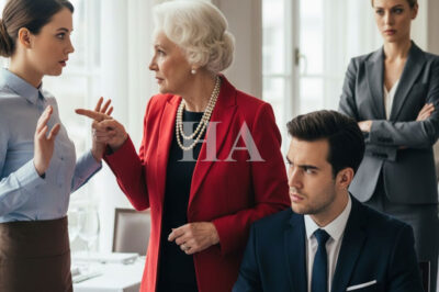 Humilde mesera atiende a la madre sorda de un millonario — Su secreto dejó a todos sin palabras…