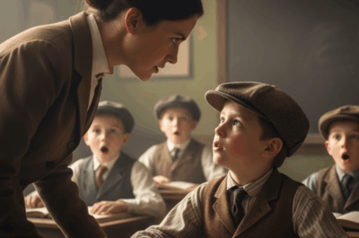 “CÁLLATE, ANALFABETO” — Gritó LaS Profesora, A Hasta Que El Niño Judío Escribió En 7 Idiomas…