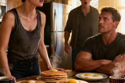 Después de que mi esposo me golpeó, me fui a la cama sin decir una palabra. A la mañana siguiente, se despertó con el olor a panqueques y vio la mesa llena de comida deliciosa. Dijo: “Bien, por fin entiendes”. Pero cuando vio a la persona sentada en la mesa, su expresión cambió al instante…