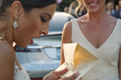«Mi compañera de clase me pidió prestados 8.000 dólares antes de desaparecer. Tres años después, llegó a mi boda conduciendo un coche valorado en millones. Pero lo que descubrí dentro de su sobre me dejó sin aliento…»