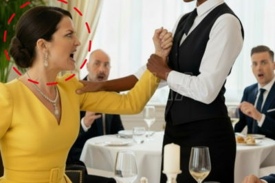 Todos temían a la esposa del millonario — hasta que la nueva camarera la hizo quedar en ridículo Y…….