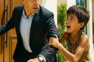 “NO ENTRES A LA CASA, TU NOVIA TE TENDIÓ UNA TRAMPA” — GRITÓ EL NIÑO POBRE AL MILLONARIO…