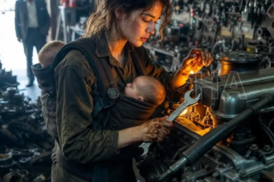 Nueve Expertos Rechazaron Reparar el Motor de su Bugatti de 3 Millones, Pero Cuando Entró en mi Humilde Taller y Me Vio Con Mi Bebé en Brazos, Ocurrió el Milagro que Nadie Esperaba.