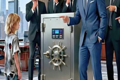 “Te daré 100 millones si abres la caja fuerte” — el millonario se río, pero el niño lo sorprendió…