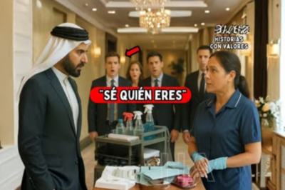 El JEQUE MILLONARIO habló en ÁRABE… y la LIMPIADORA contestó, dejando a TODOS sin PALABRAS