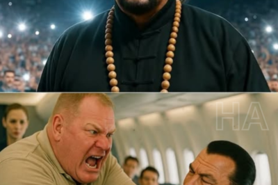 Un pasajero arrogante ataca a Steven Seagal en el avión sin saber que es campeón de artes marciales